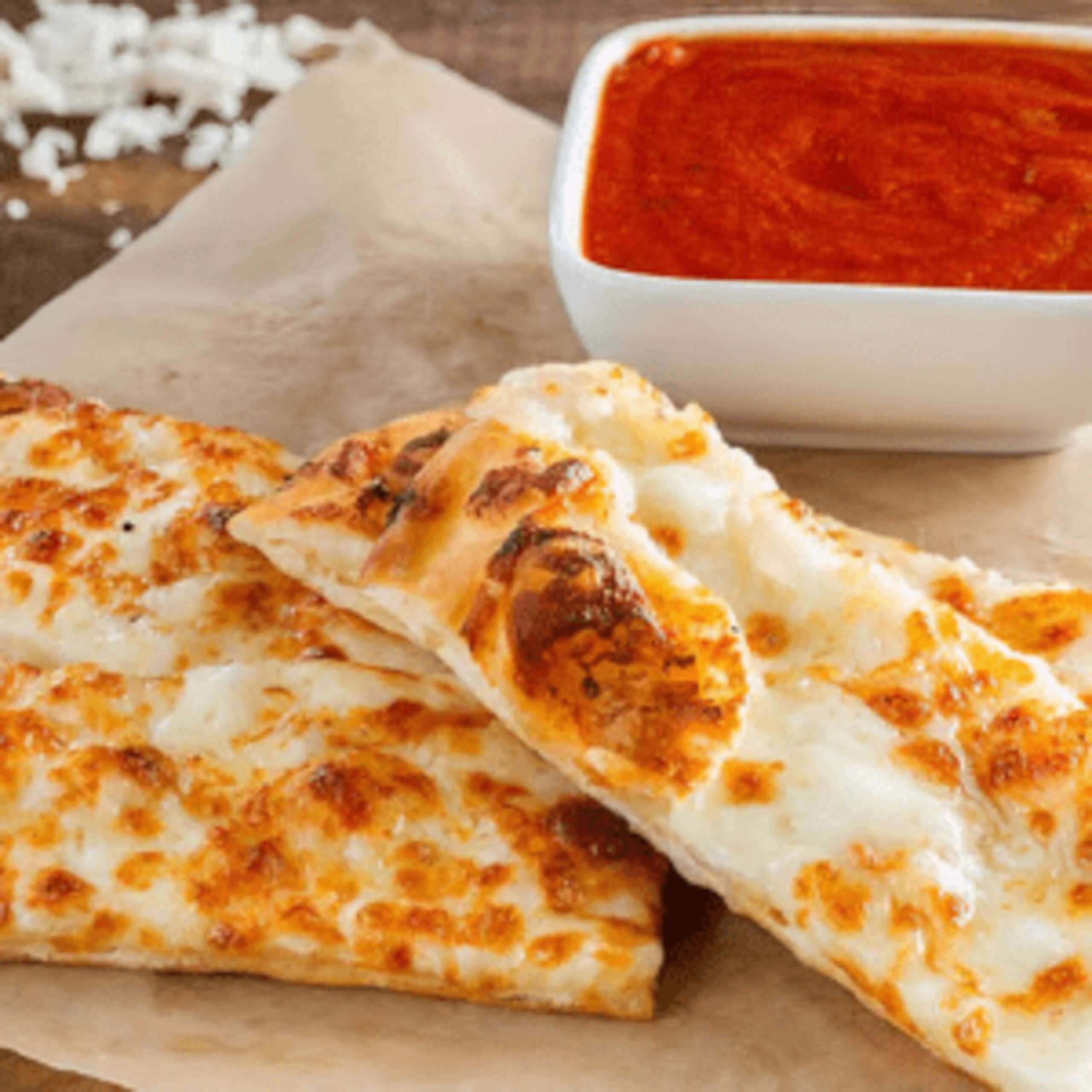 Garlic Cheese Sticks — Ameci Pizza & Pasta, Santa Clarita