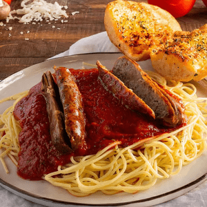 Sausage pasta — Ameci Pizza & Pasta, Santa Clarita