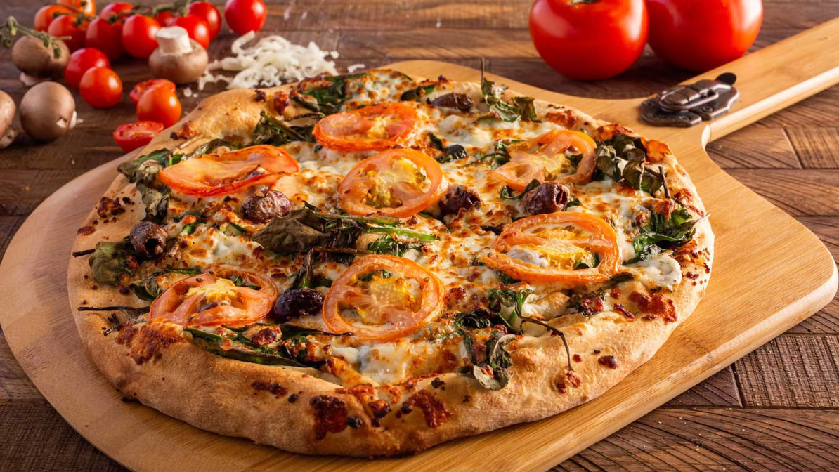 Vegetarian Pizza — Ameci Pizza & Pasta, Santa Clarita